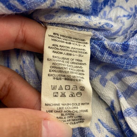 Free People Forever Always Floral Midi Dress Cold Shoulder Boho Size 2 - Picture 8 of 14